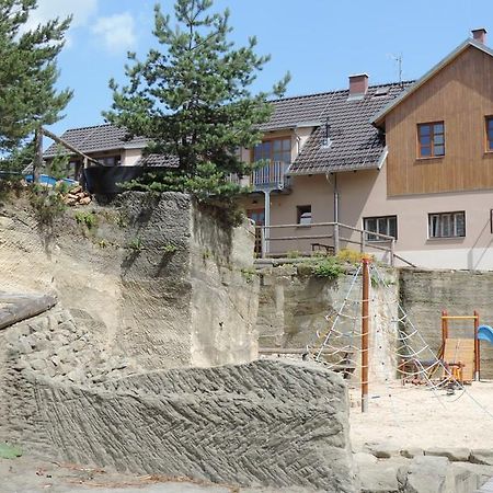 Ubytovaci Hostinec Na Skalach Budislav  Bagian luar foto