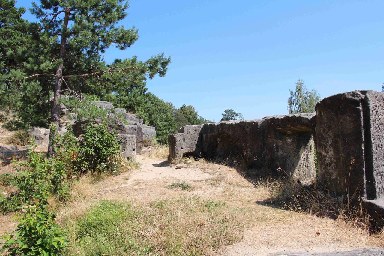 Ubytovaci Hostinec Na Skalach Budislav  Bagian luar foto